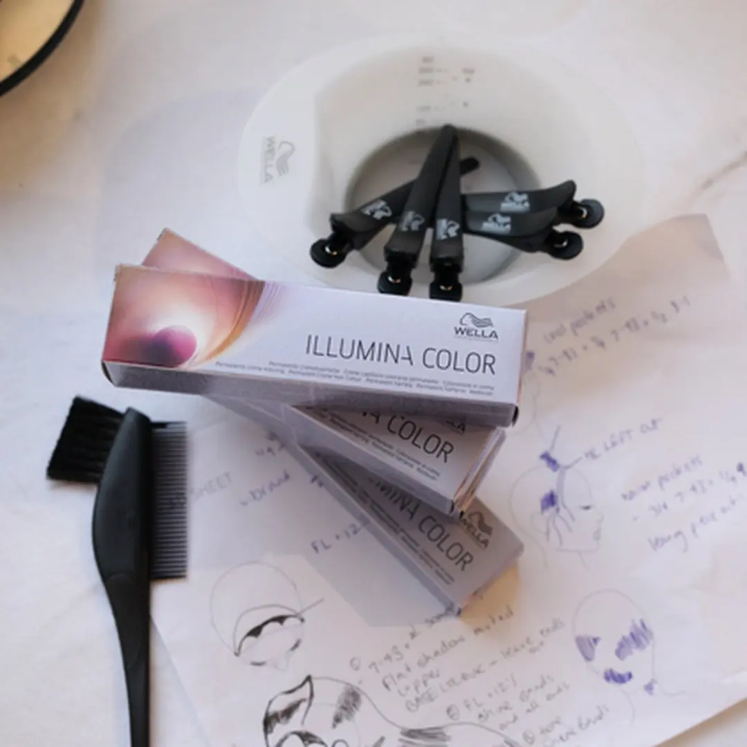 Wella Professionals Illumina Color Haarverf 8 - 60ml - Zwart - afbeelding 6 van 6