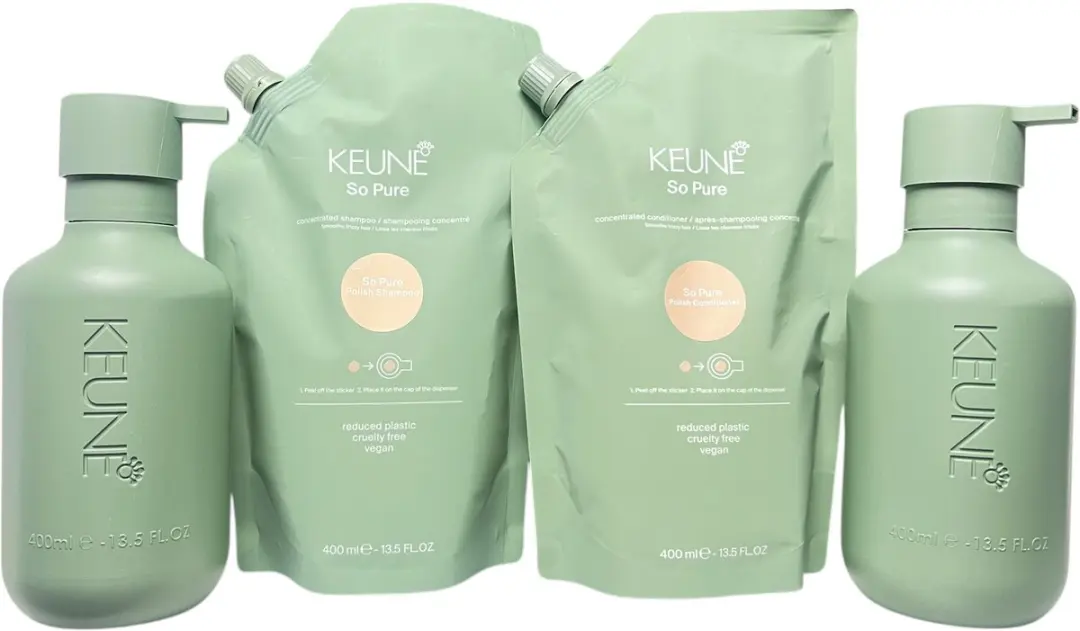 Keune So Pure Shampoo & Conditioner Navulling 800ml