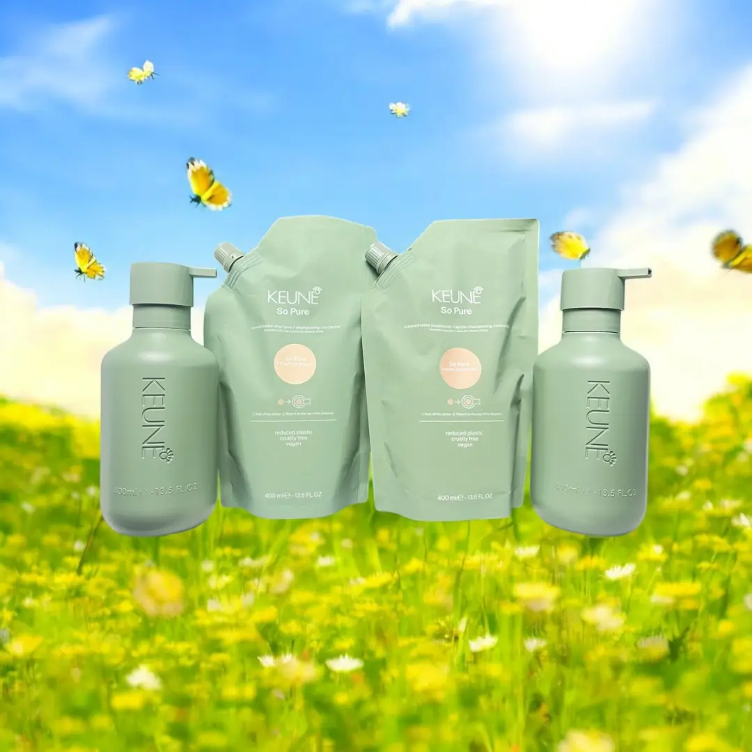 Keune So Pure Shampoo & Conditioner Navulling 800ml - 4x400ml