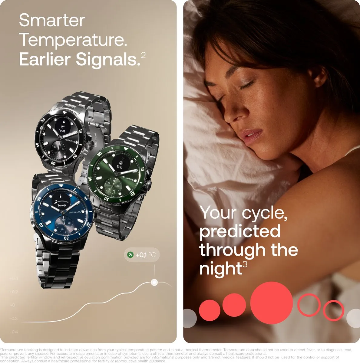 Withings ScanWatch Nova 42mm Hybride Smartwatch - Zwart
