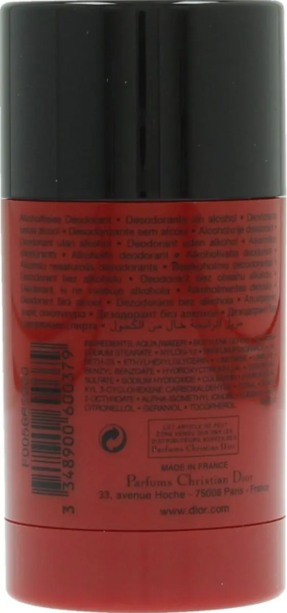 Dior Fahrenheit Heren Deodorant Stick 75ml