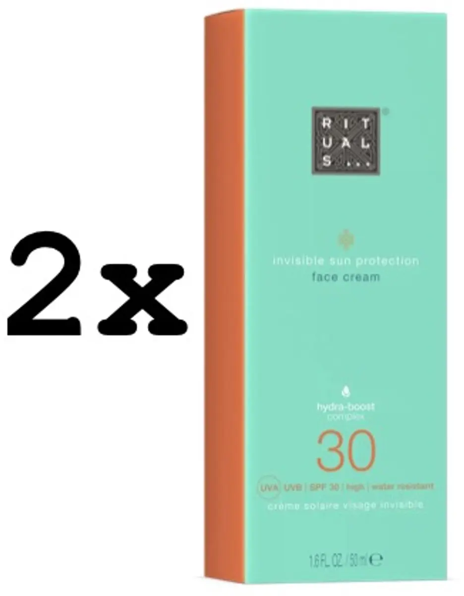 Rituals of Karma Travel Sun Gezichtscrème 30 SPF - 2x50ml