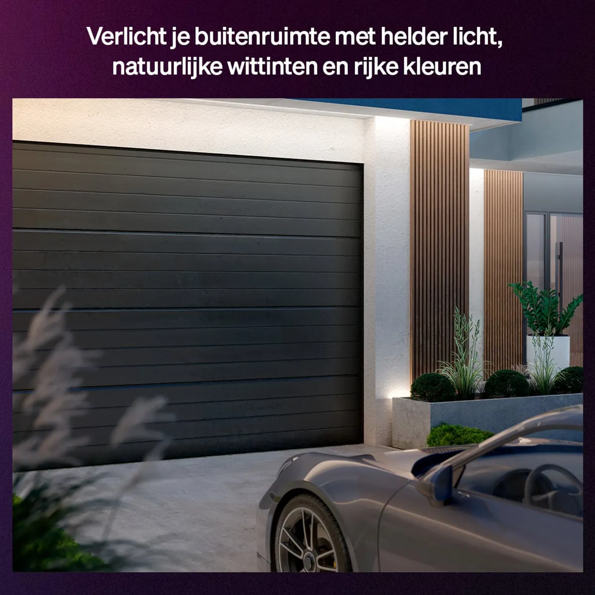 Philips Hue Flux LED strip voor buiten 5 m, Nauwkeurige kleurovergangen van Chromasync™ Helder, echt wit licht 3000 lumen