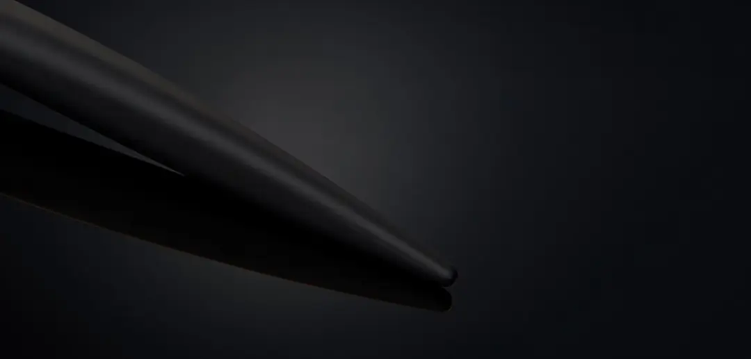 GHD The Final Touch Narrow Toupeerborstel - Zwart
