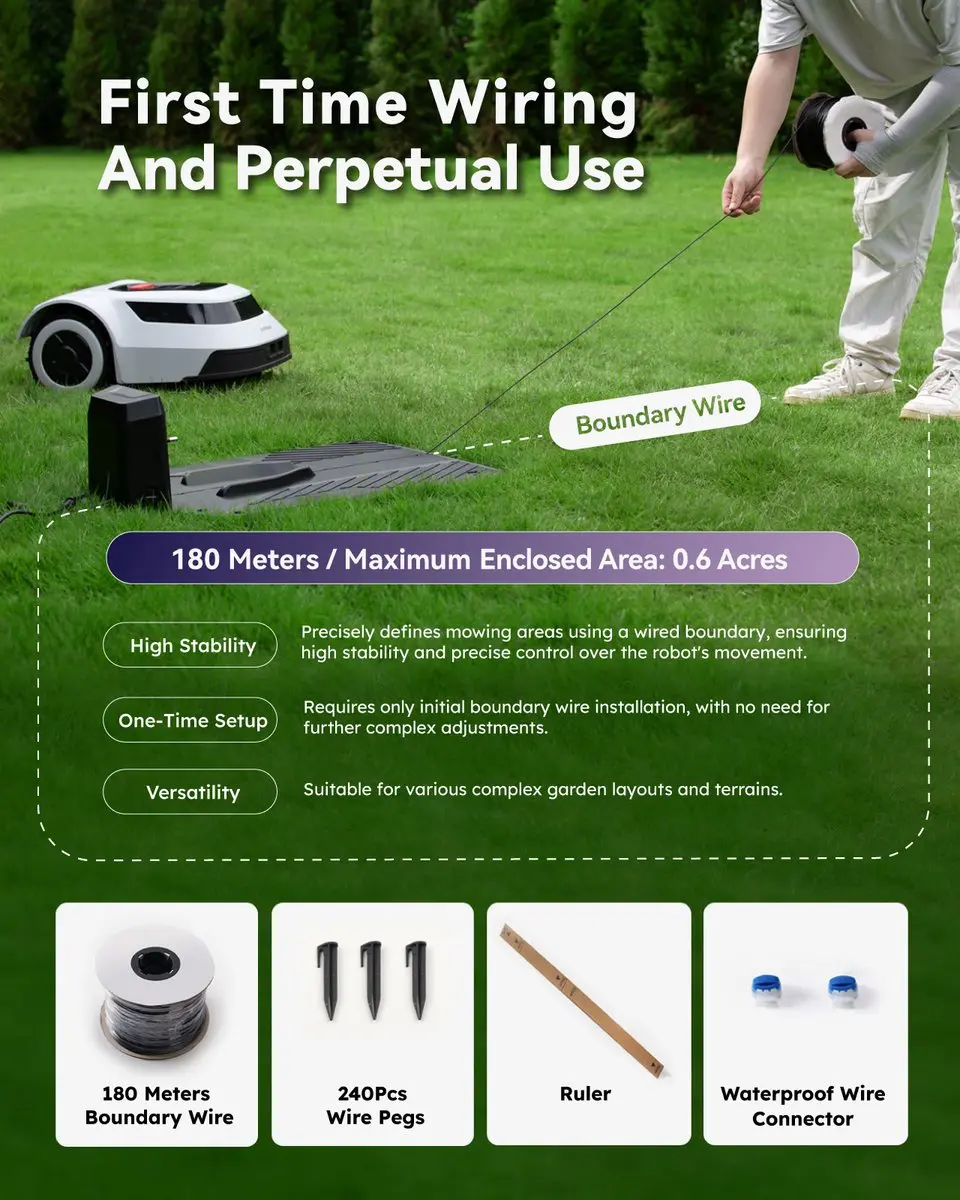Anthbot Pion Robotic Maaier 1000m² - IPX6