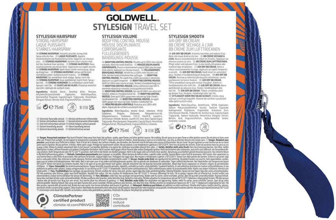 Goldwell Travel Summer Styling Heroes Set - 3x75ml