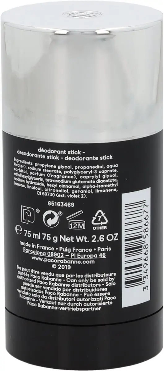 Paco Rabanne Phantom Heren Deodorant Stick 75ml