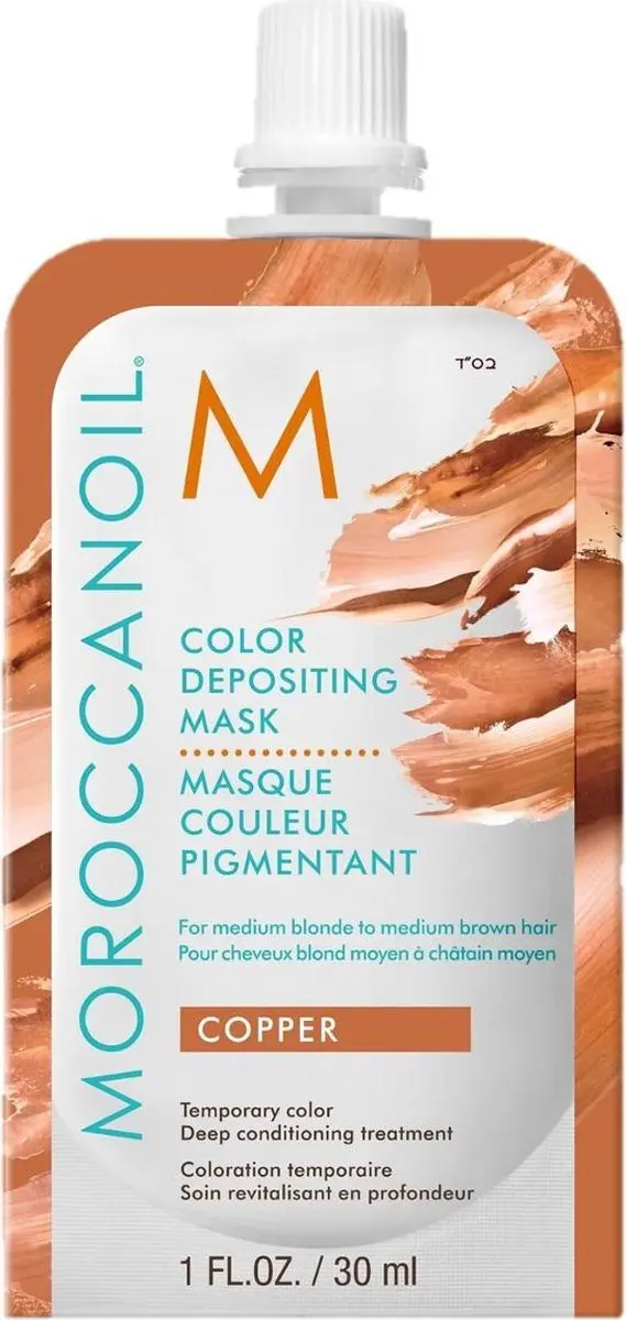 Moroccanoil Color Depositing Mask Koper - 30ml - afbeelding 6 van 6