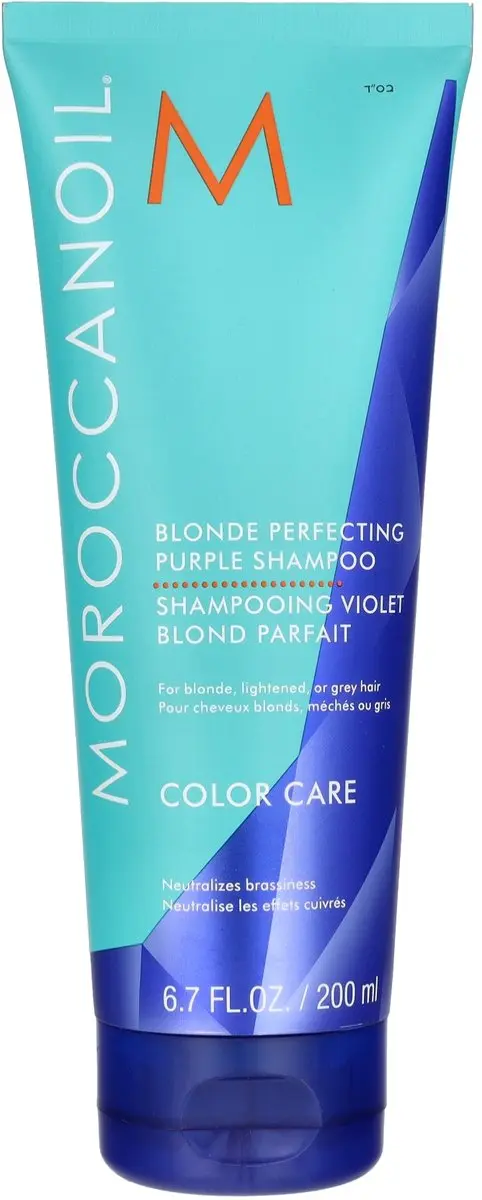 Moroccanoil Purple Perfecting Shampoo 200ml - Gekleurd haar - afbeelding 6 van 6