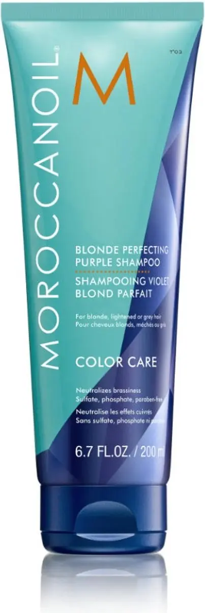 Moroccanoil Purple Perfecting Shampoo 200ml - Gekleurd haar