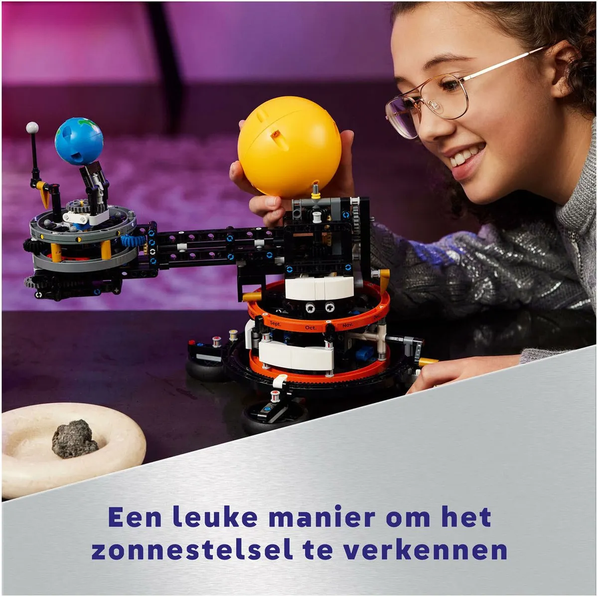 LEGO Technic De Aarde en Maan in Beweging 42179 - 526 Stukken
