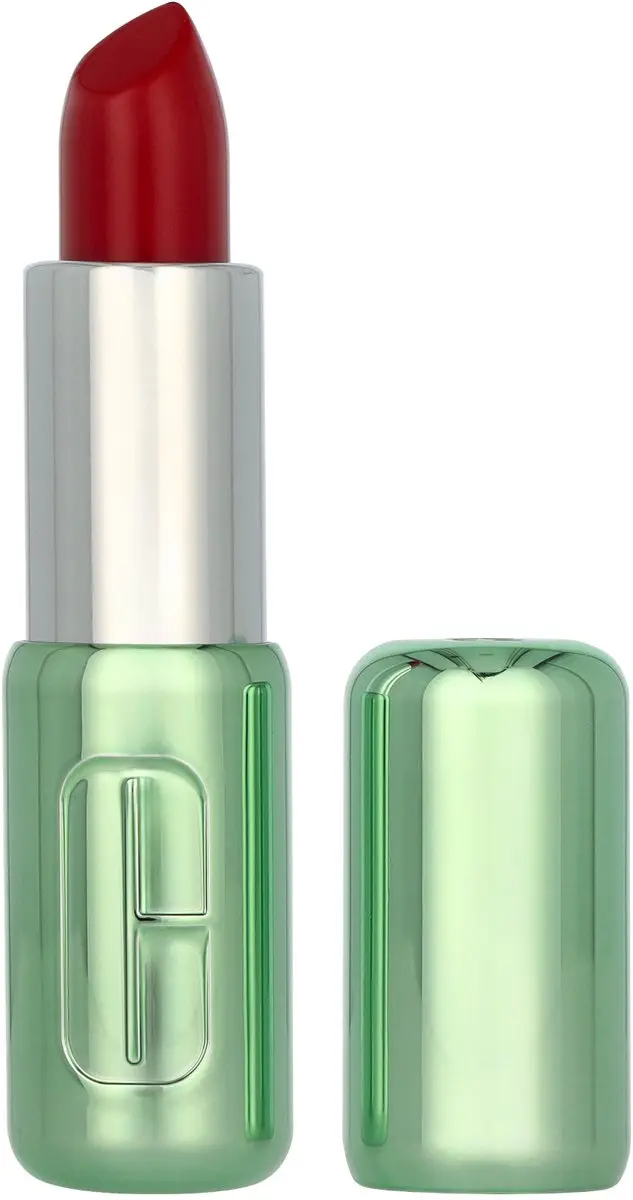 Clinique Pop Longwear Shine Lipstick 08 Cherry Pop