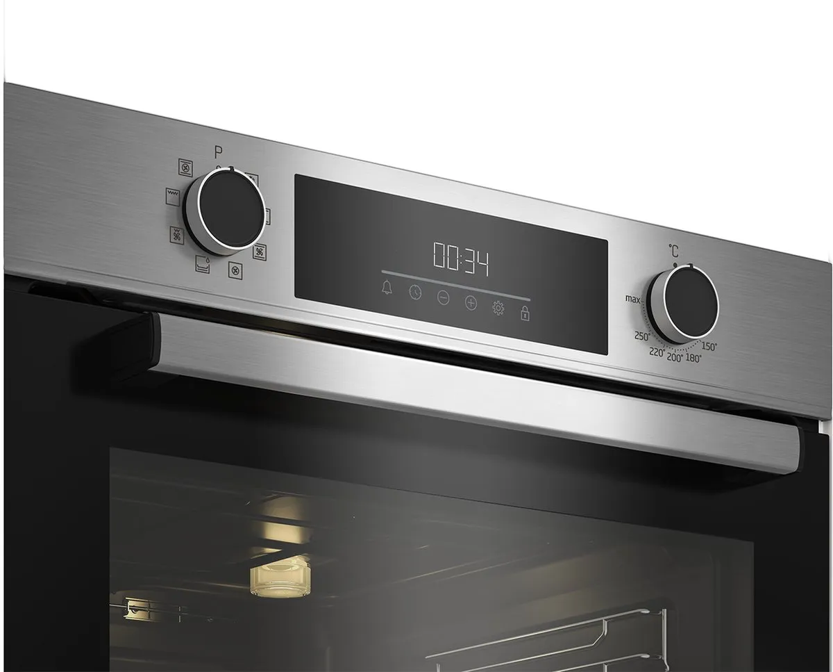 Beko BBIM12300XD Inbouwoven 72L - 2600W - Roestvrijstaal