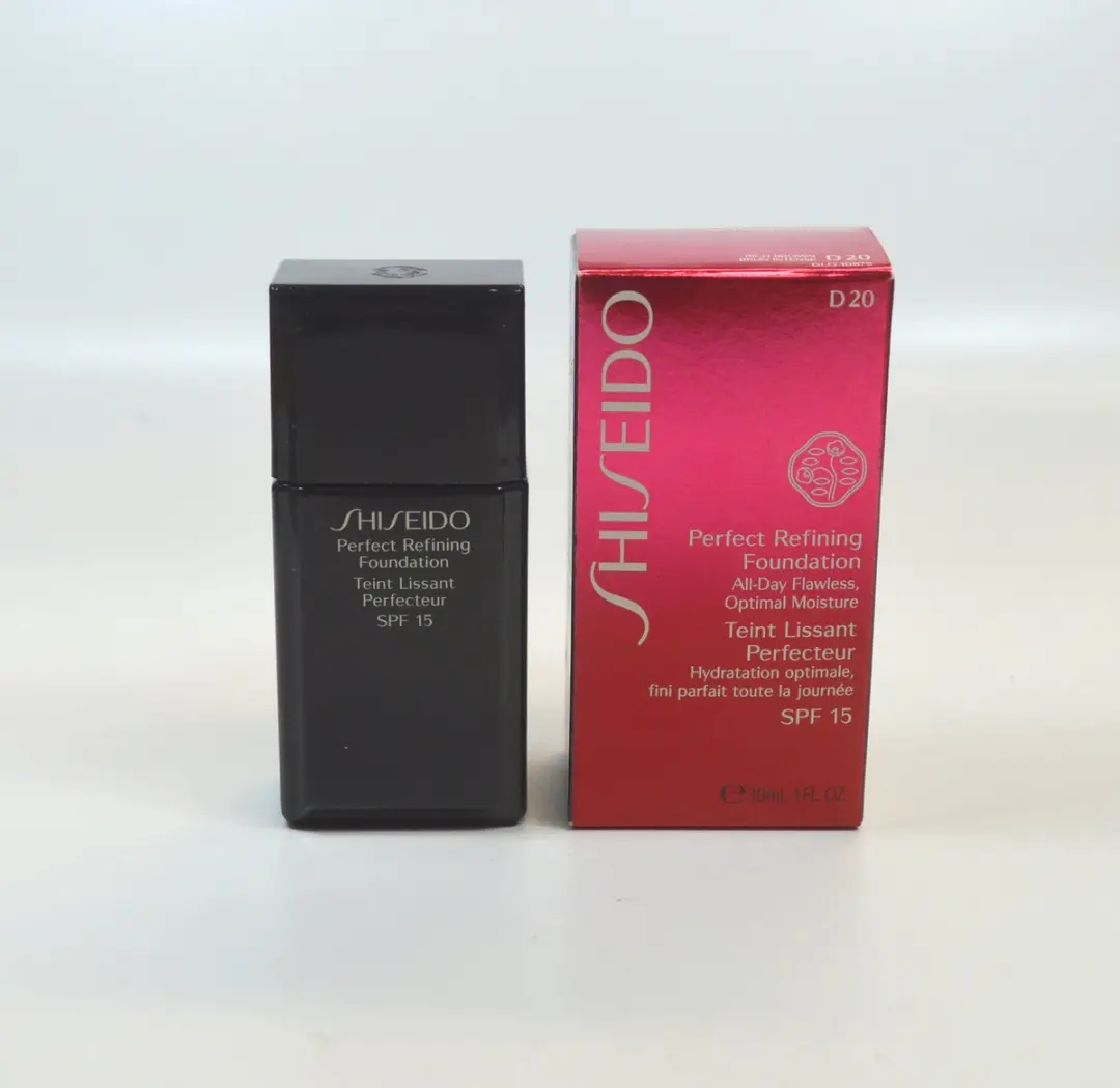 Shiseido Perfect Refining Foundation D20 Rich Brown 30ml