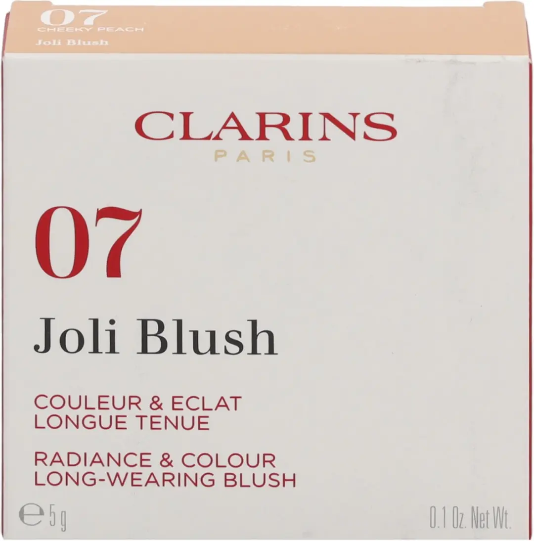 Clarins Joli Blush Cheeky Peach 07 - 5g - afbeelding 6 van 6