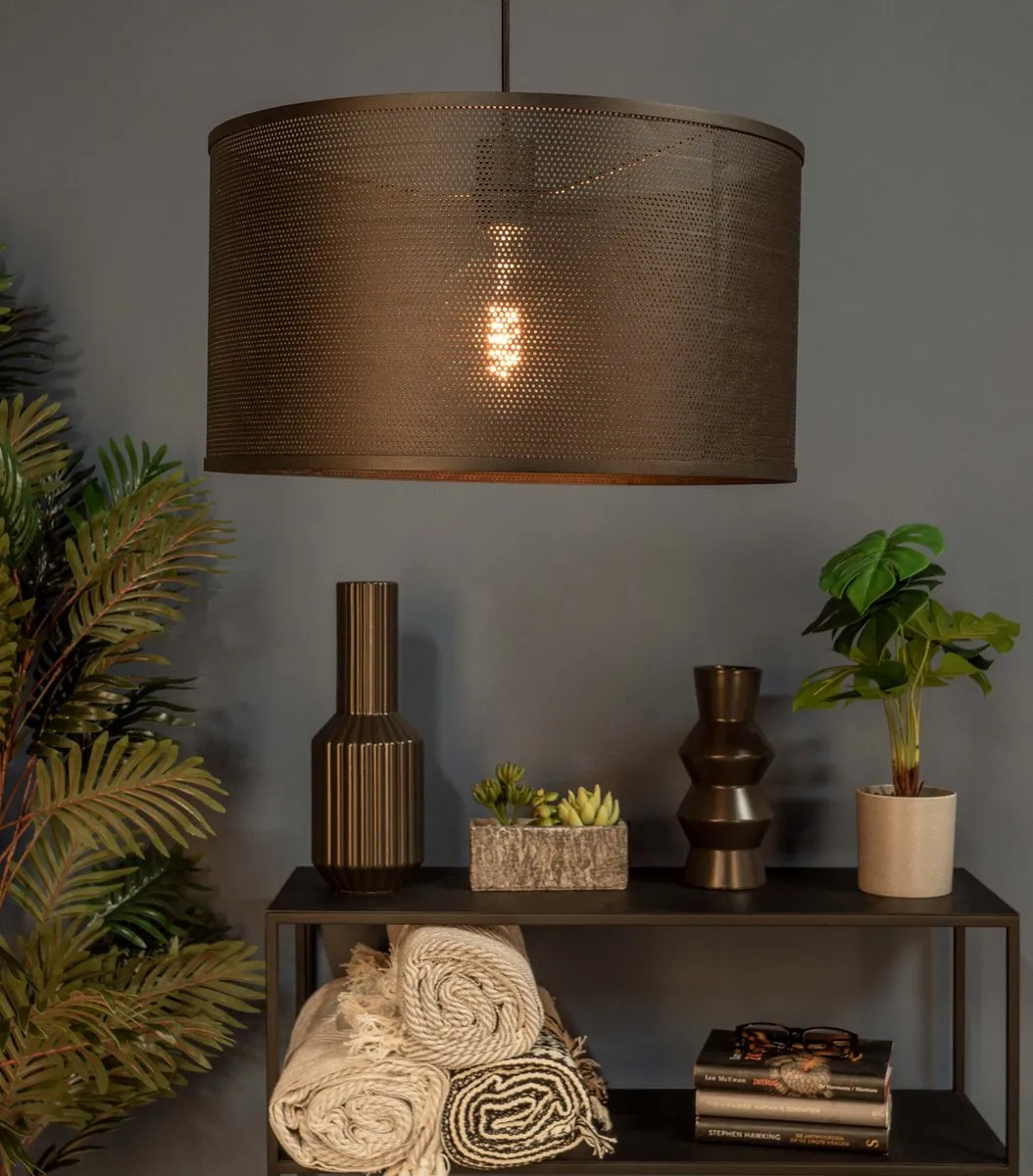 Eglo Manby Hanglamp E27 - Ø45cm - Zwart