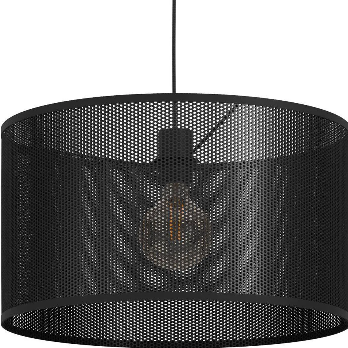 Eglo Manby Hanglamp E27 - Ø45cm - Zwart