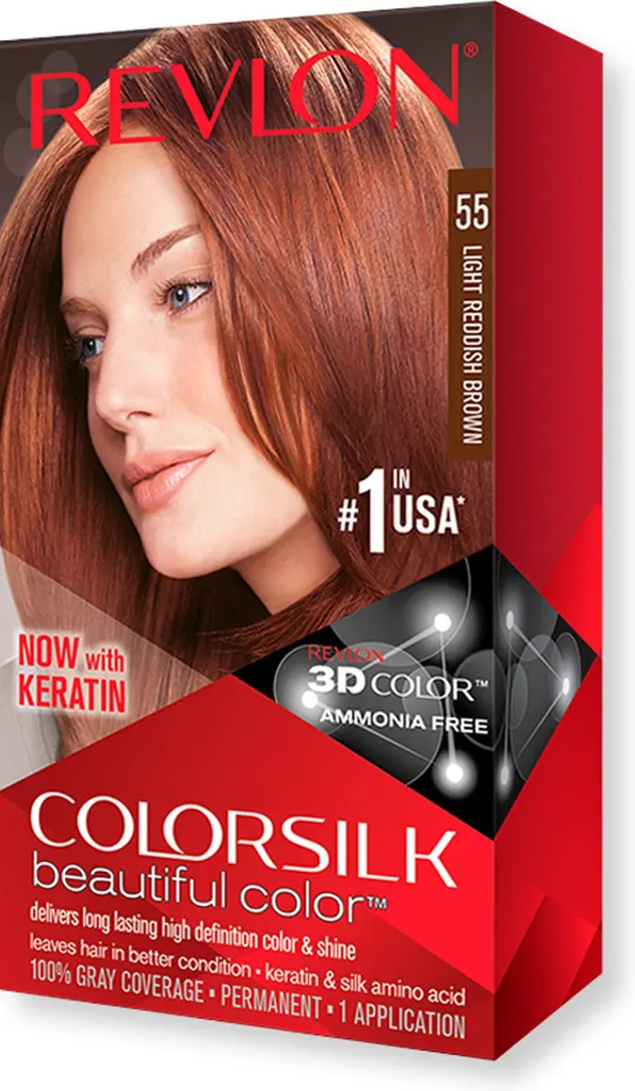 Revlon Colorsilk Haarkleur Licht Kastanjebruin 3ml