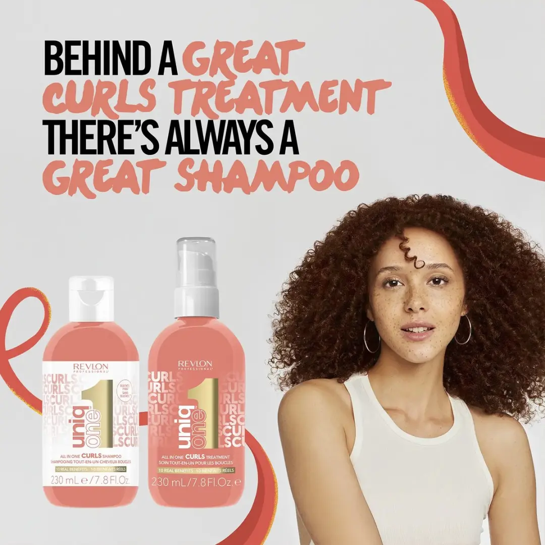 Revlon Uniq One Curls Shampoo 230ml