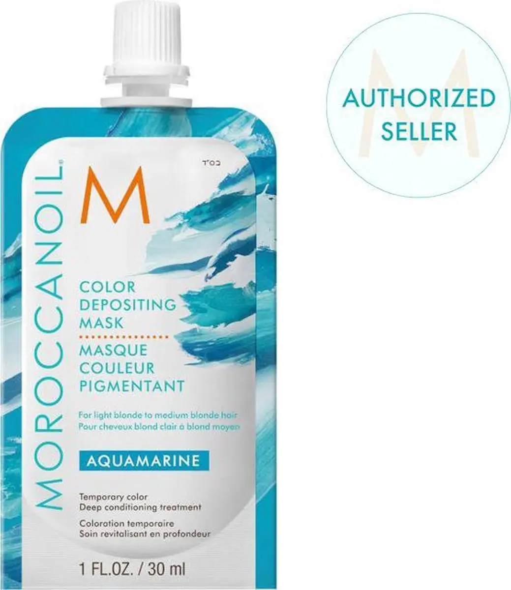 Moroccanoil Aquamarine Color Depositing Mask 30ml