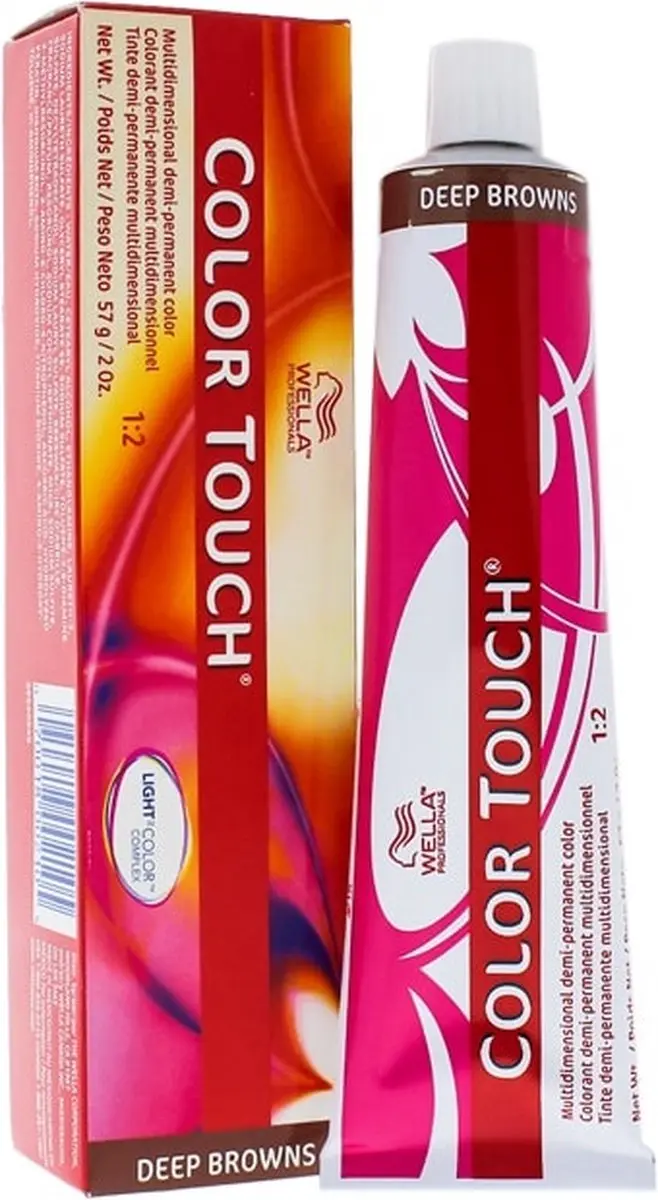 Wella Professionals Color Touch 7/75 Deep Browns Haarverf 60ml - Zwart - afbeelding 6 van 6