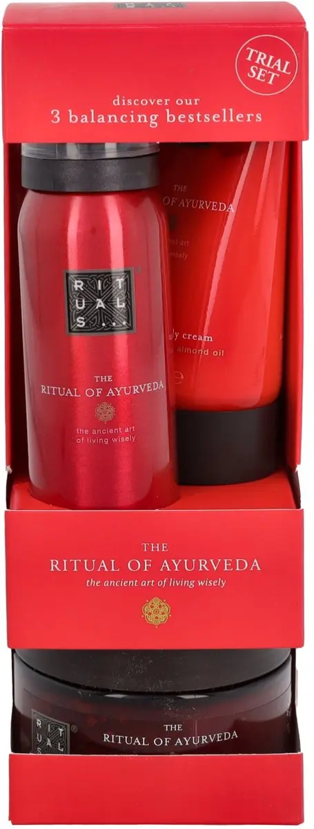 Rituals The Ritual of Ayurveda Trial Set - 3 Stuks 245ml