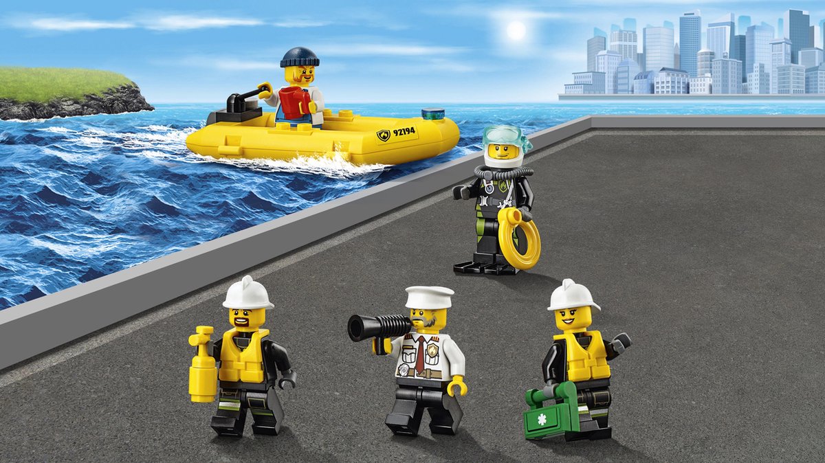 LEGO City Brandweerboot - 60109