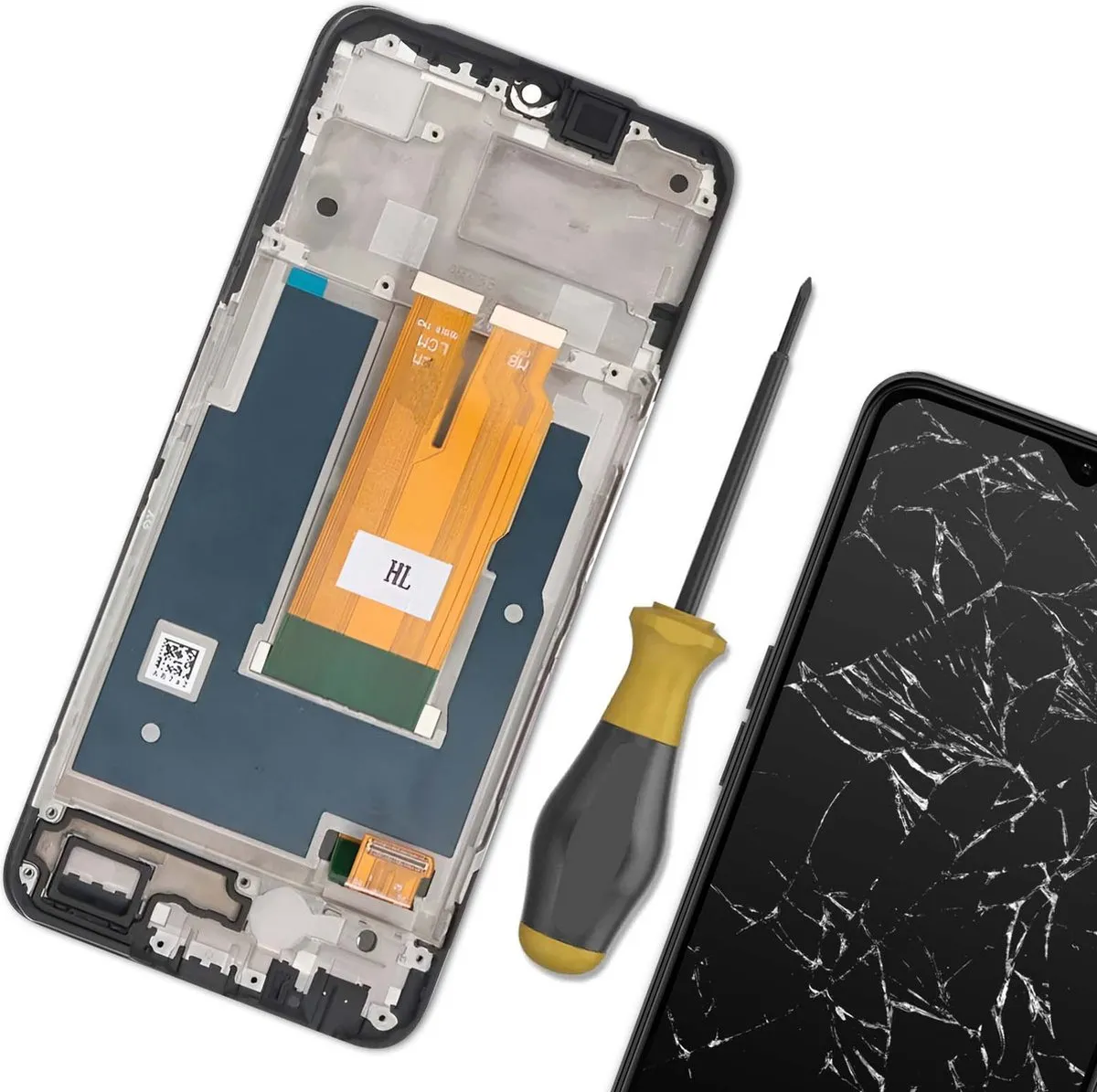 Realme LCD-scherm voor 9i 5G - Zwart
