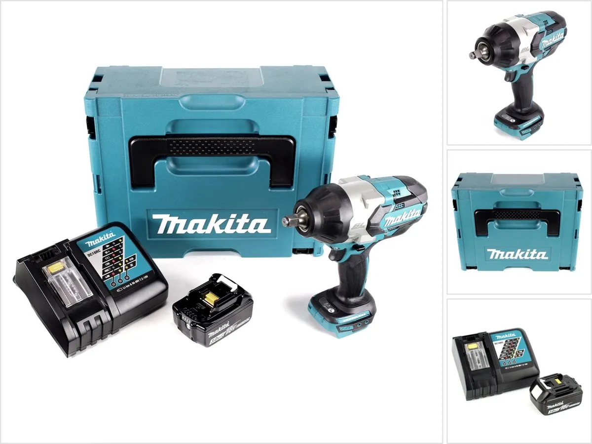 Makita DTW 1002 RF1J Slagmoersleutel 18V