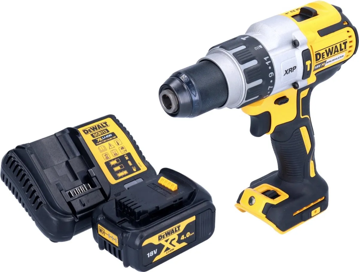 DeWalt DCD996M1 Accu-klopboormachine 18V 95Nm - borstelloos - 1x 4,0Ah