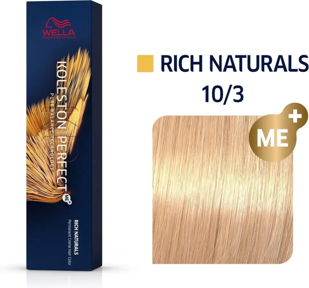 Wella Professionals Koleston Perfect Me+ Haarverf 10/3 60ml