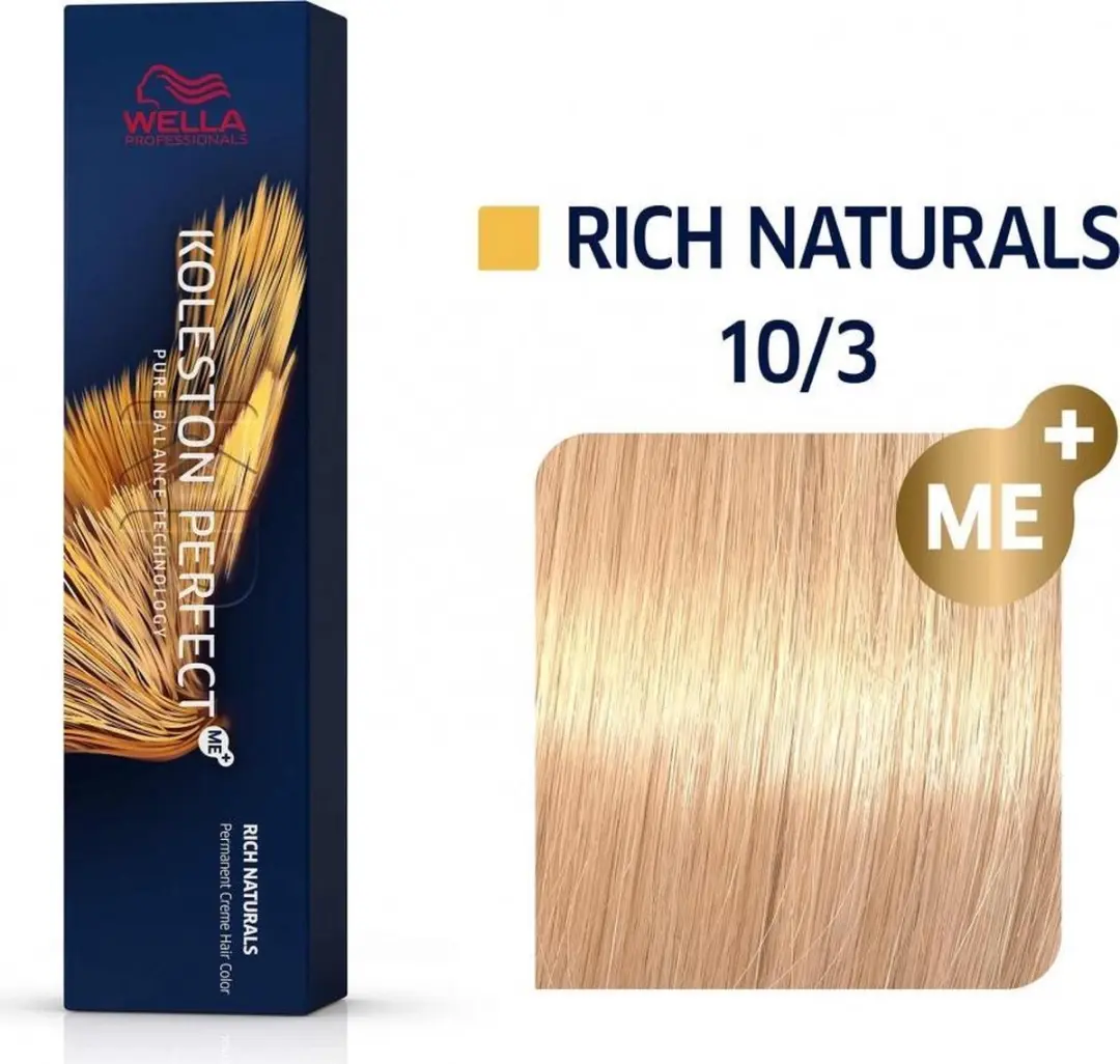 Wella Professionals Koleston Perfect Me+ Haarverf 10/3 60ml