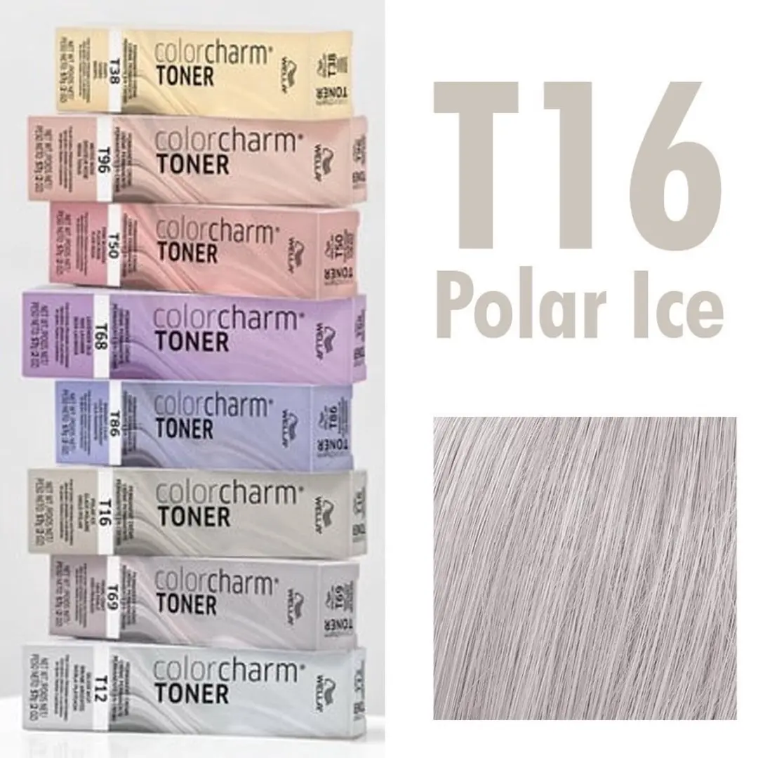 Wella Professionals T16 Polar Ice Toner - 115ml - 2 Stuks