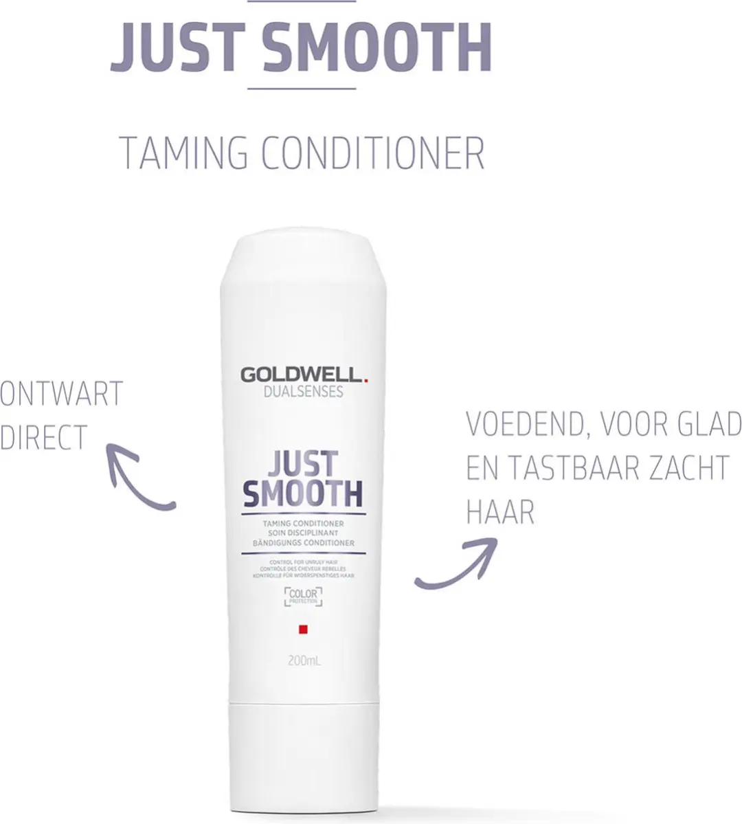 Goldwell Dualsenses Just Smooth Conditioner 200ml - afbeelding 6 van 6