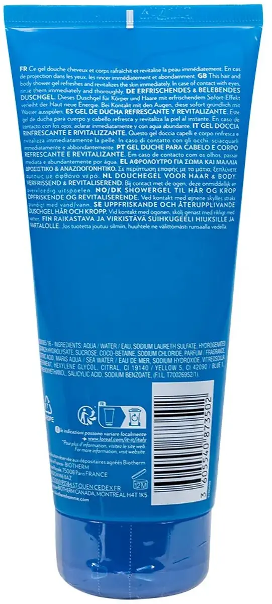 Biotherm Homme Aquafitness Douchegel 200ml
