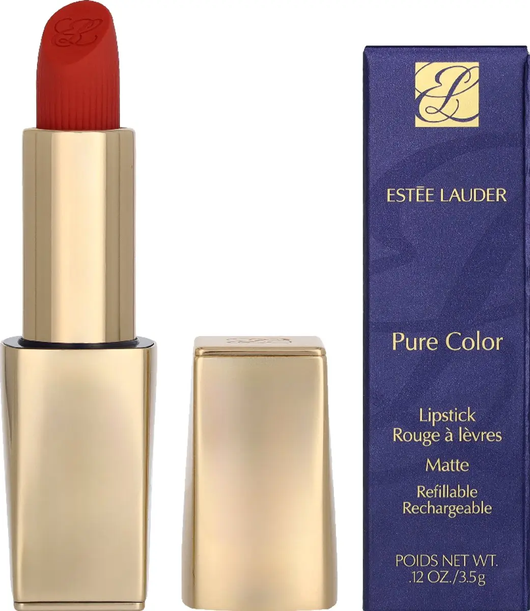 Estée Lauder Pure Color Matte Refillable Lipstick #666 Captivated - 3.5 g