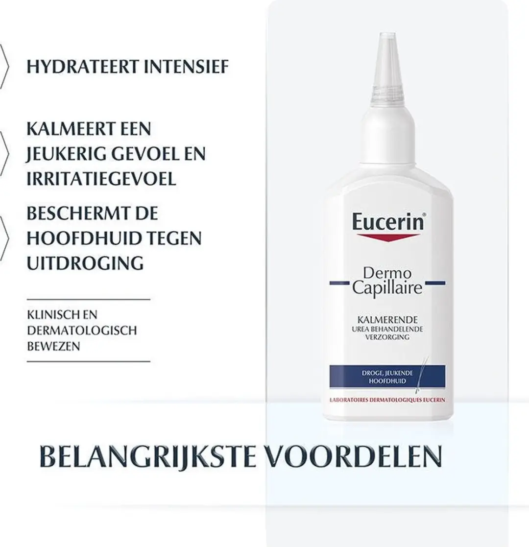 Eucerin DermoCapillaire Hoofdhuidverzorging Bundel - 350ml (2x) - Ongeparfumeerd