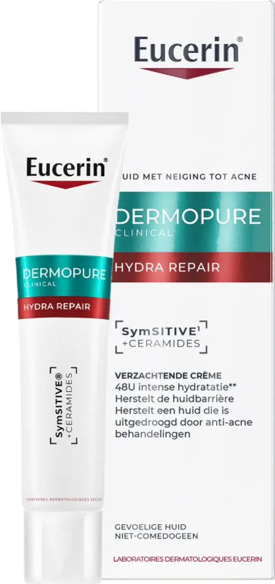 Eucerin DermoPure Clinical Hydra Repair Verzachtende Crème 40ml