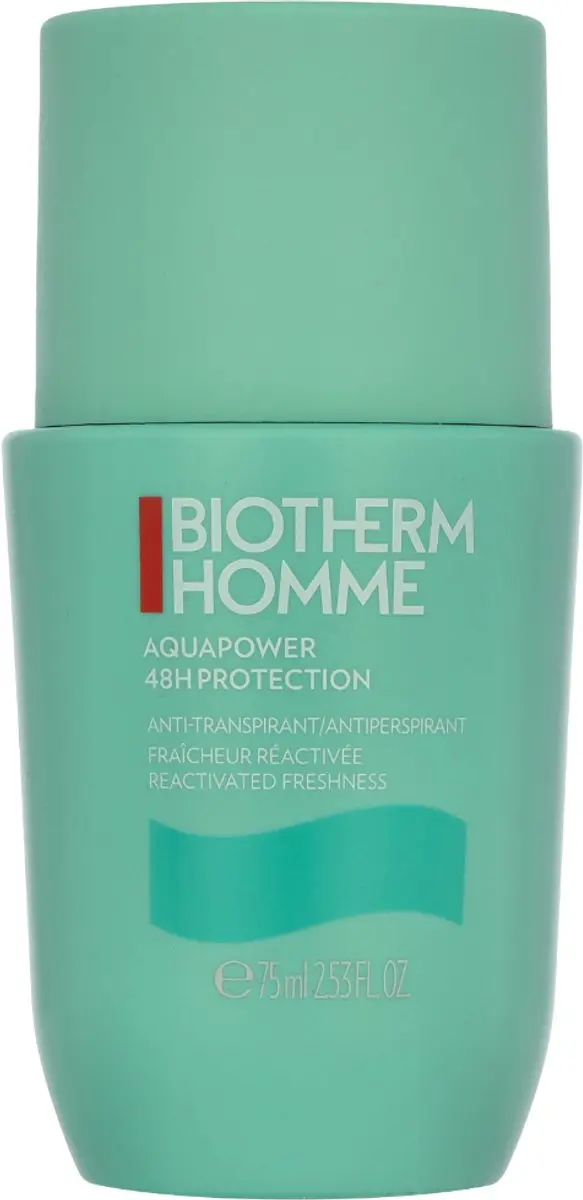 Biotherm Homme Aquapower Roll-On Deodorant 75ml