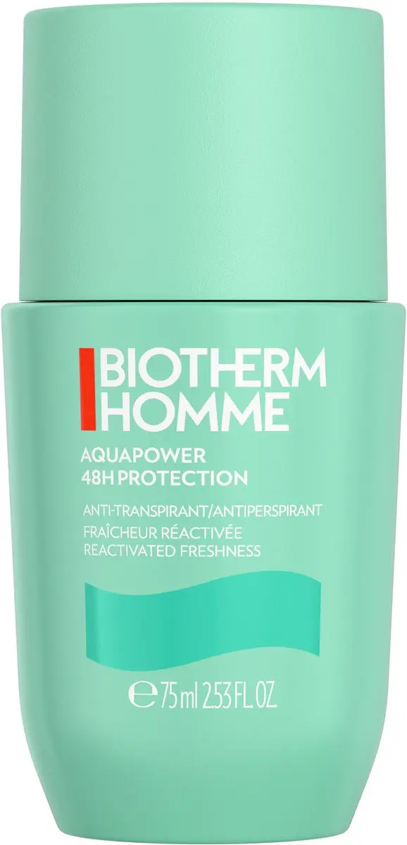 Biotherm Homme Aquapower Roll-On Deodorant 75ml
