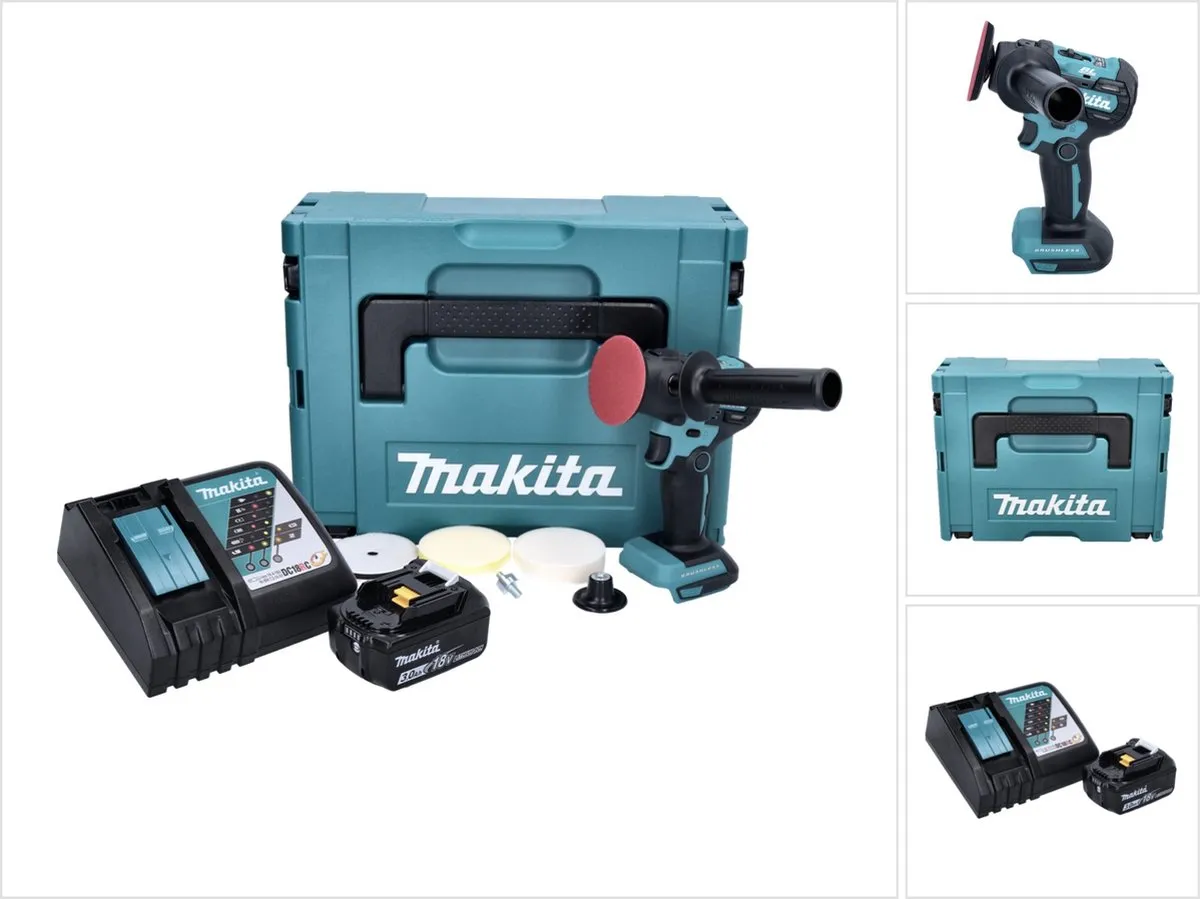 Makita DPV300 RF1J Polijstmachine 18V