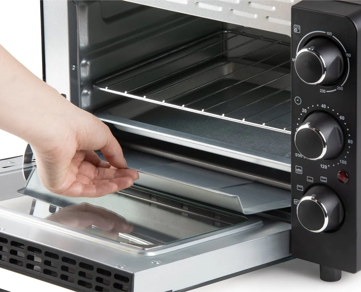 Domo DO807GO Mini Oven 20L - 1300W - Zwart - afbeelding 6 van 6