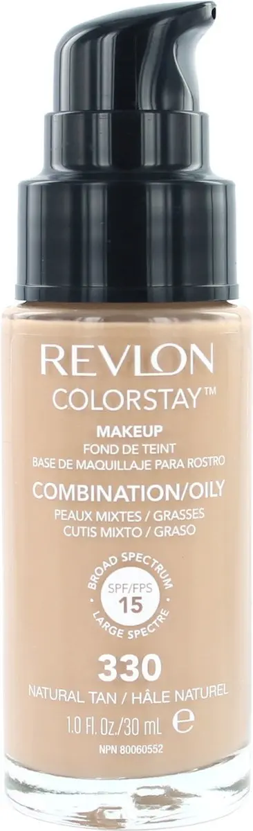 Revlon Colorstay Foundation 330 Natural Tan - 30ml