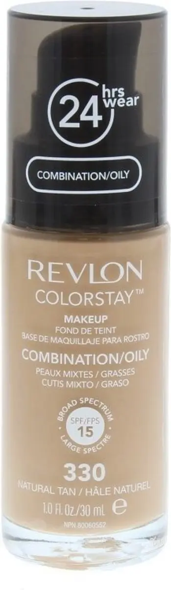 Revlon Colorstay Foundation 330 Natural Tan - 30ml