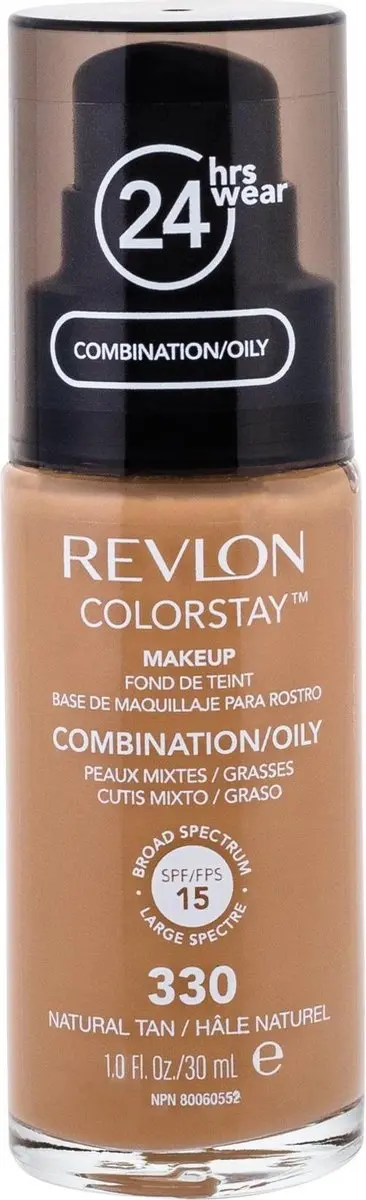 Revlon Colorstay Foundation 330 Natural Tan - 30ml - afbeelding 6 van 6
