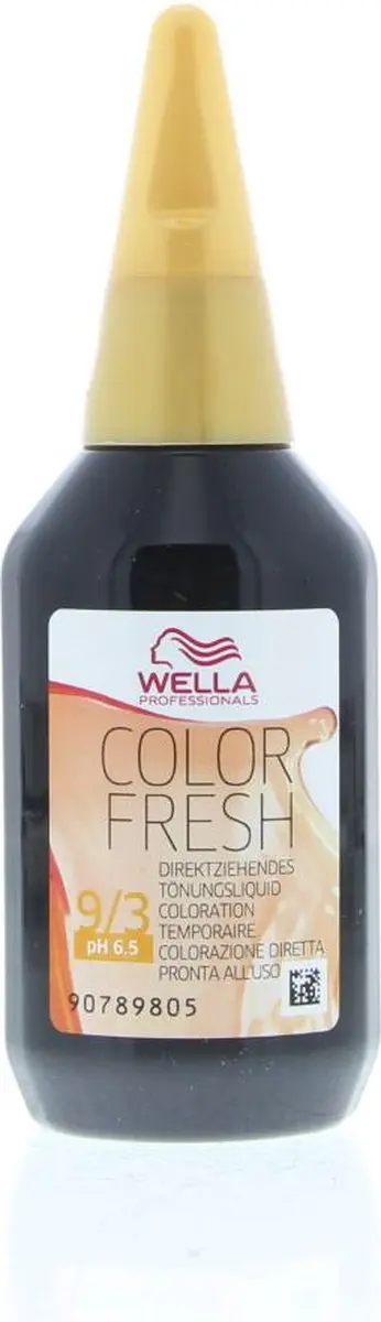 Wella Professionals Color Fresh Haarverf 9/3 75ml