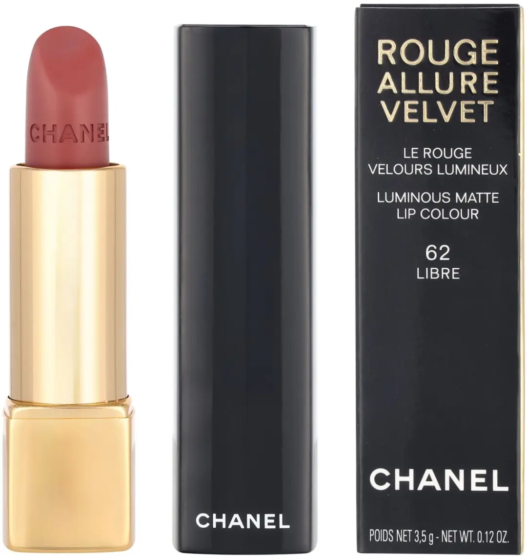 Chanel Rouge Allure Velvet Luminous Matte Lippenstift 62 Libre