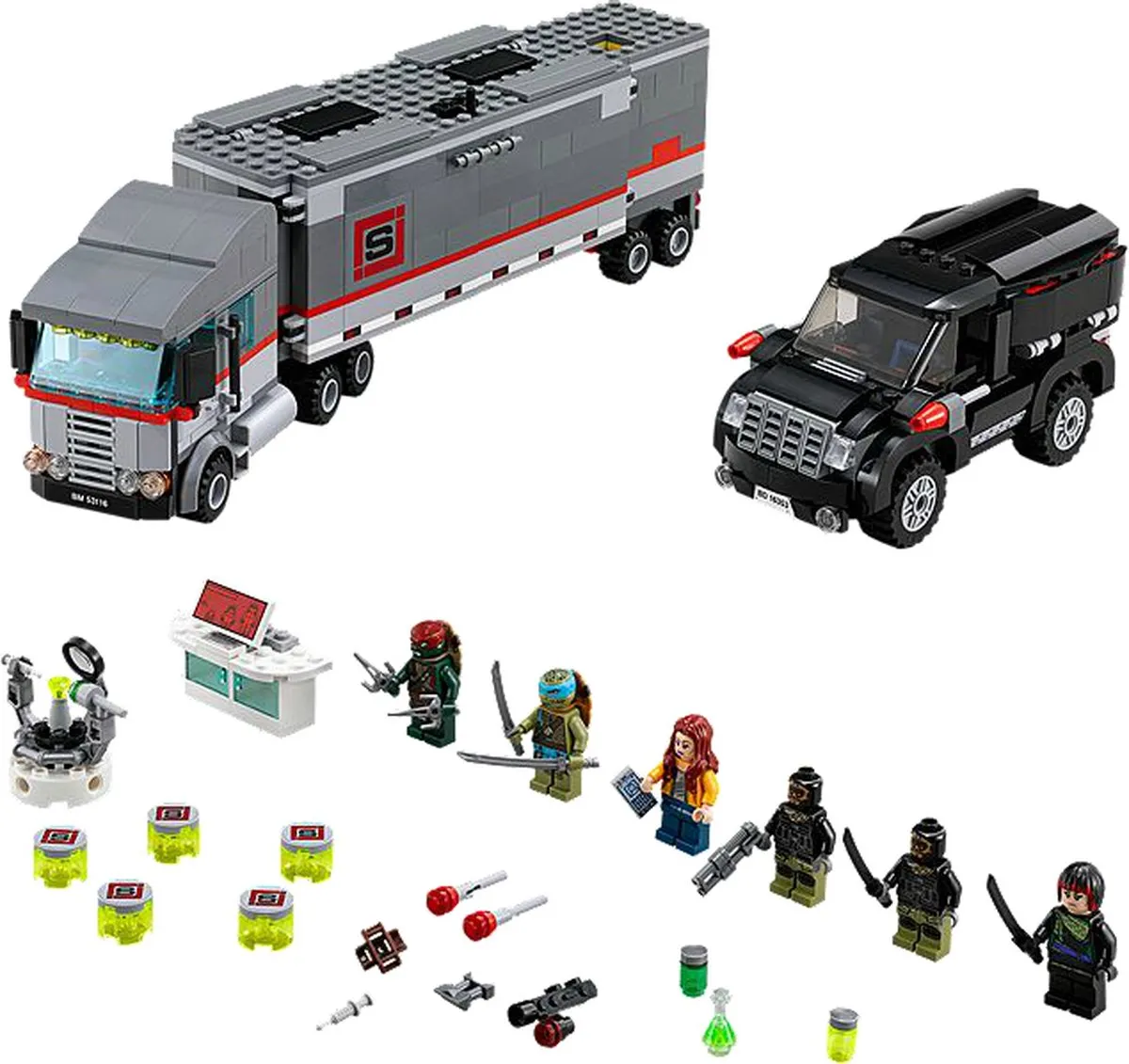 LEGO Ninja Turtles Big Rig Sneeuwontsnapping 79116 - 743 Stukken - afbeelding 3 van 6