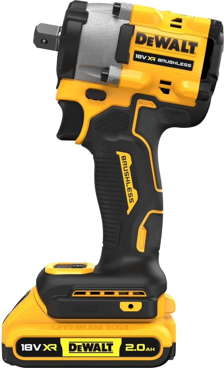 DeWalt DCF922D2T Accu Slagmoersleutel 406Nm 18V XR - 2 Accu's - afbeelding 6 van 6