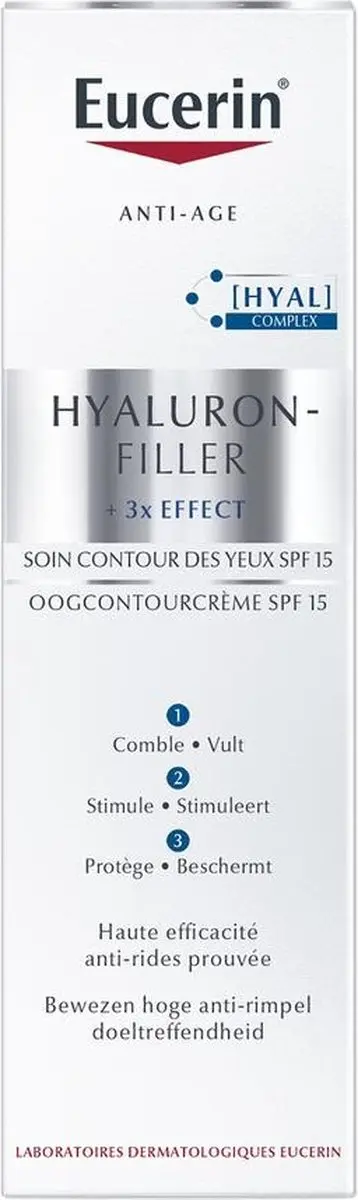 Eucerin Hyaluron Filler Oogcrème 15ml